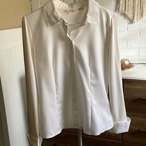 Calvin Klein button up top